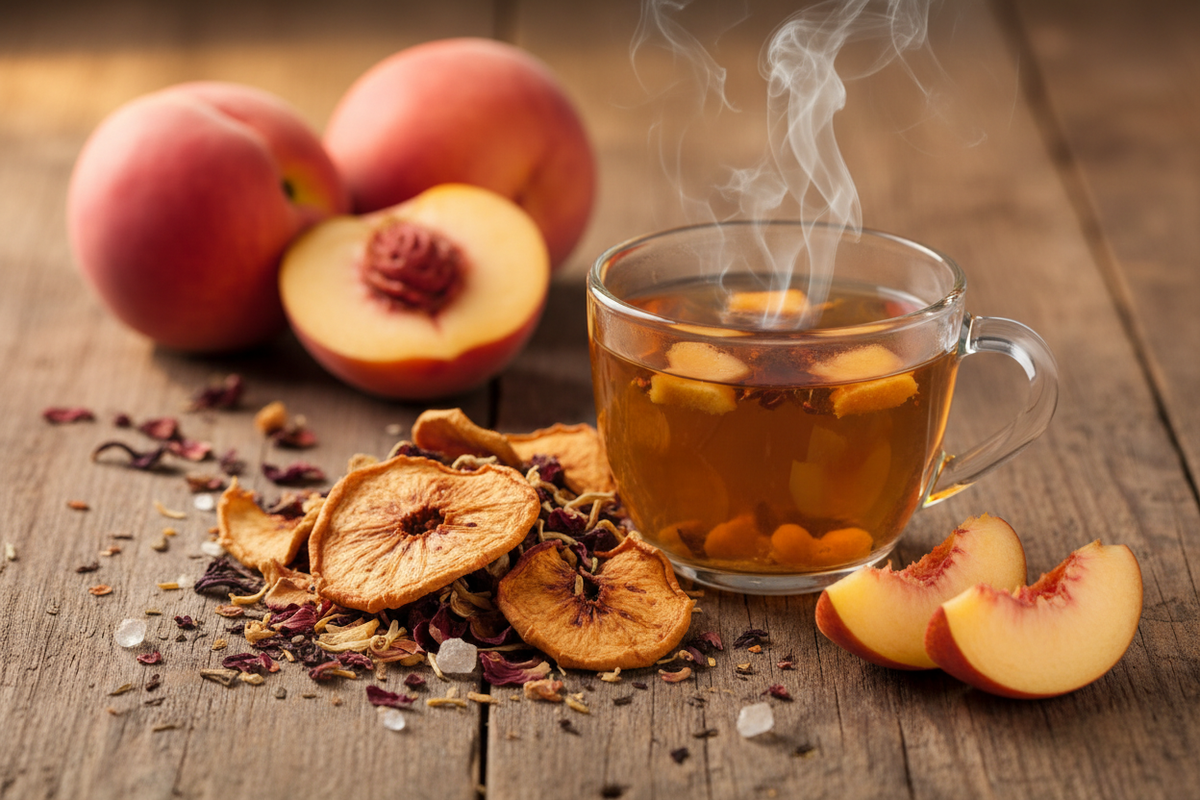 peach fruit tea