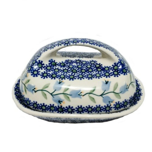 Butter Dish Trailing Lily