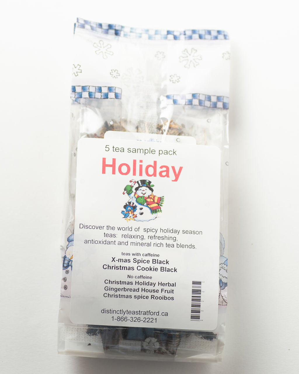 Holiday 5 Tea Sample Pack