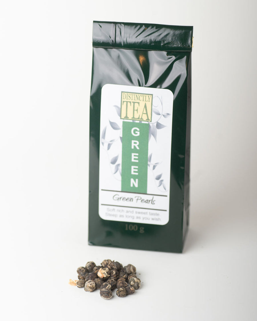 Green Pearls   Dragon Pearls - Green Tea