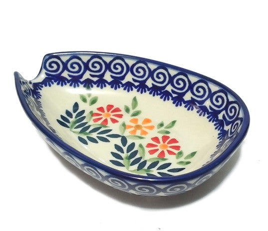 Polish Pottery Spring Morning  Spoon Rest