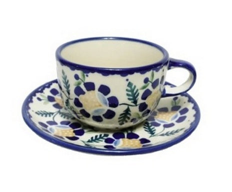 Polish Pottery Tea Cup