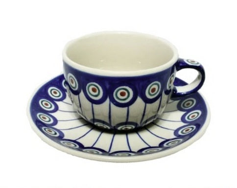 Polish Pottery Tea Cup